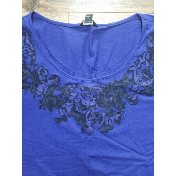 NWT Ann Taylor Scoop Neck Top - Picture 3 of 4